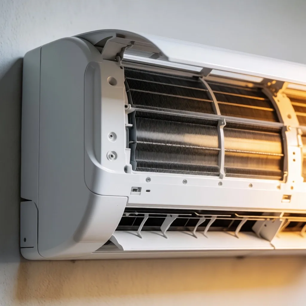 Čisti aluminijski rebrasti paneli klima uređaja